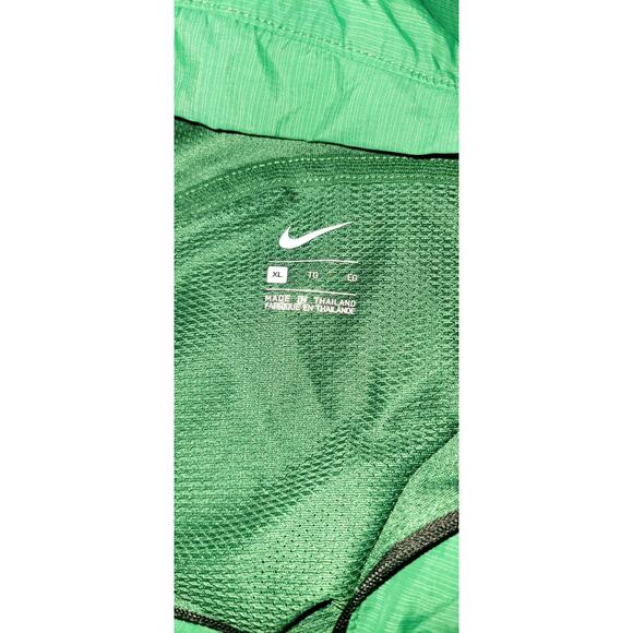 UNC Charlotte 49ers Nike Jacket Green/Black 1/4 Zip Pullover Hoodie Men’s XL - Picture 13 of 16